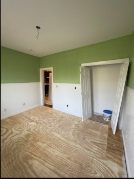 a home office renovation.