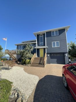 Picture of beach house showing exterior painting in Long Beach Island, NJ